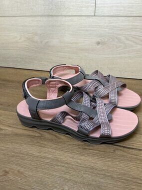 J Sport Kaia Women's Grey Pink River Sandals 9